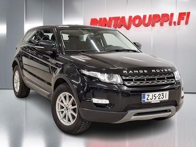 Käytetty Land Rover Range Rover evoque Pure 150 HP (110 kW) 2012 Musta Coupe - kaksiovinen
