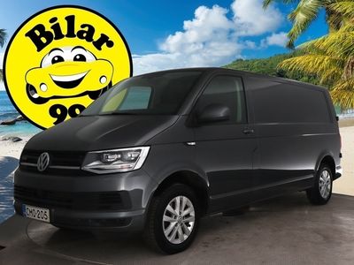 käytetty VW Transporter umpipakettiauto Pitkä 2,0 TDI 110 kW 4Motion DSG 3000kg 4STAR ** Adapt. Vak. / Koukku / Webasto / Navi / Tuplaovet takana / Lämmitettävä lasi ** - *OSTA NYT, MAKSA KESÄKUUSSA!* -