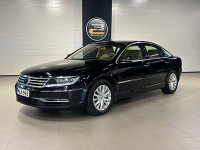 käytetty VW Phaeton 3,0 V6 TDI 4MOTION 176 kW (240 hv) **NAVI, VAKKARI, ILMA-ALUSTA & KORKO ALK. 3.99%**