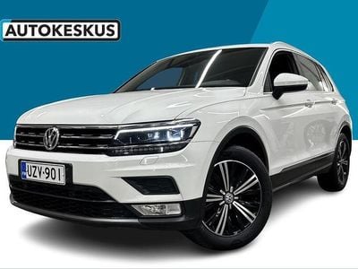 Valkoinen Käytetty 2017 VW Tiguan Comfortline Katumaasturi | 19 990 € (Perustarjous)