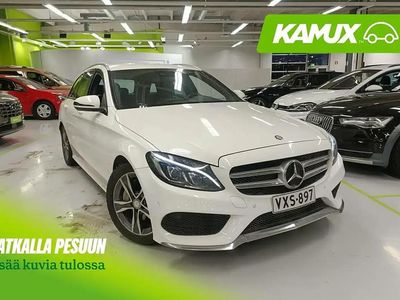 Valkoinen Käytetty 2014 Mercedes C200 Business Farmari | 15 900 € (Kallis)