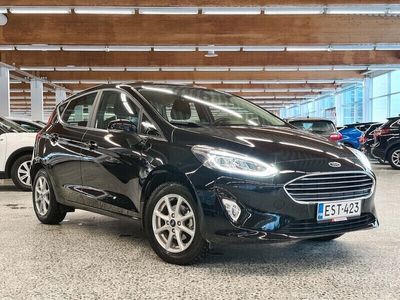 käytetty Ford Fiesta 1,0 EcoBoost 95hv M6 Titanium 5-ovinen - 3kk lyhennysvapaa - TAKUU, 1-OM