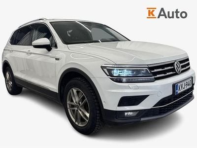 Käytetty VW Tiguan Allspace 190 HP (139 kW) 2018 Valkoinen Katumaasturi