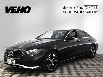 Musta Käytetty 2021 Mercedes E220 Avantgarde Sedan | 48 900 €