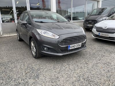 käytetty Ford Fiesta 1,0 EcoBoost 100hv PowerShift A6 Titanium 5-ovinen - 3kk lyhennysvapaa - Suomi-auto, Lohko, Lämmitettävä tuulilasi, Vakionopeudensäädin - Ilmainen kotiintoimitus!