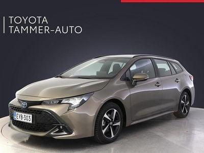 Ruskea (beige) Käytetty 2024 Toyota Corolla Active Farmari | 30 880 € (Hieman kallis)
