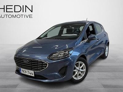 Käytetty Ford Fiesta Titanium 125 HP (91 kW) 2022 Sininen Viistoperä