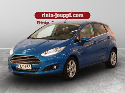 käytetty Ford Fiesta 1,0 EcoBoost 100hv PowerShift A6 Titanium 5-ovinen - Upea väri,Lämpöpaketti, LED-päiväajovalot, Lämmitettävä tuulilasi