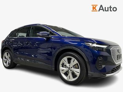 Sininen Käytetty 2025 Audi Q4 e-tron Advanced Plus Katumaasturi | 49 900 € (Hieman kallis)