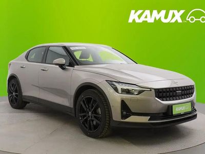 Hopea / harmaa Käytetty 2021 Polestar 2 Long Range Dual motor Viistoperä | 26 990 € (Hyvä tarjous)
