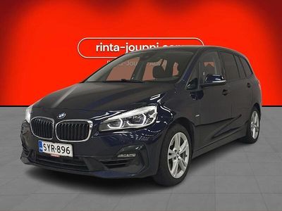 Sininen Käytetty 2019 BMW 218 Gran Tourer Sport Line Tila-auto | 17 490 € (Hieman kallis)