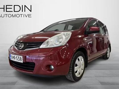 Käytetty Nissan Note Acenta 88 HP (64 kW) 2011 Punainen Viistoperä