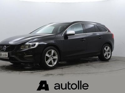 käytetty Volvo V60 D5 AWD R-Desing | JUURI SAAPUNUT| Adapt. Vakkari | Koukku | Pa-Lämmitin