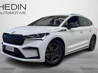 Käytetty Skoda Enyaq iV SportLine 150 kW (204 HP) 2022 Valkoinen Katumaasturi