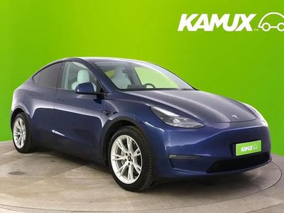Sininen Käytetty 2021 Tesla Model Y Katumaasturi | 29 490 € (Perustarjous)