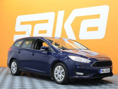 käytetty Ford Focus 1,0 EcoBoost 125 hv Start/Stop M6 Trend Wagon ** Juuri tullut / Vetokoukku / Lohkolämmitin / Vakkari / Suomiauto **