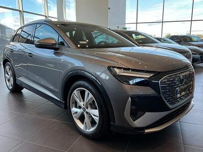 Harmaa Käytetty 2023 Audi Q4 e-tron S-Line Katumaasturi | 42 990 € (Hieman kallis)