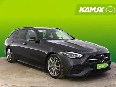 Käytetty Mercedes C220 AMG line 200 HP (147 kW) 2022 Hopea / harmaa Farmari