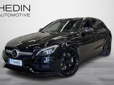Musta Käytetty 2016 Mercedes C63 AMG AMG Farmari | 53 500 €