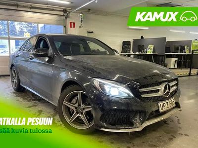 Käytetty Mercedes C220 AMG 170 HP (125 kW) 2015 Musta Sedan