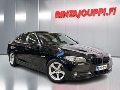 Käytetty BMW 520 Exclusive 190 HP (139 kW) 2016 Musta Sedan