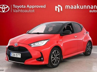Punainen Käytetty 2020 Toyota Yaris Hybrid Edition Viistoperä | 19 900 € (Hieman kallis)