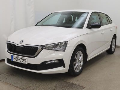 Valkoinen Käytetty 2020 Skoda Scala Ambition Viistoperä | 12 890 € (Kallis)