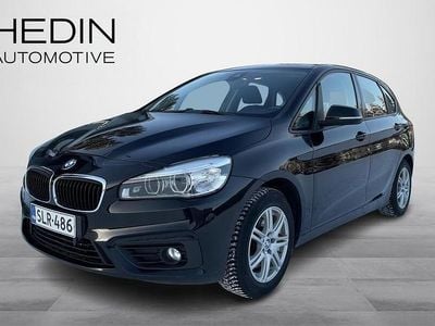 Käytetty BMW 218 Active Tourer 136 HP (100 kW) 2015 Musta Tila-auto