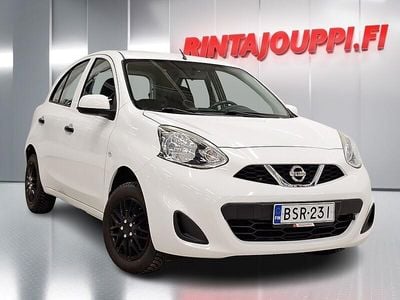 Valkoinen Käytetty 2015 Nissan Micra Visia Viistoperä | 6 990 € (Perustarjous)