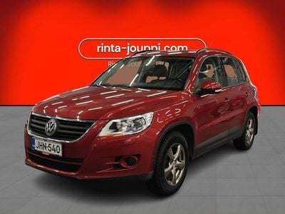 Punainen Käytetty 2008 VW Tiguan Trendline Katumaasturi | 10 980 € (Kallis)