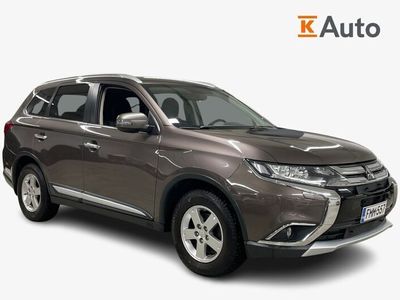 käytetty Mitsubishi Outlander 20 MIVEC Intense CVT 2WD ** p-kamera lohkolämmitin sisäpistokkeella+puhallin. **