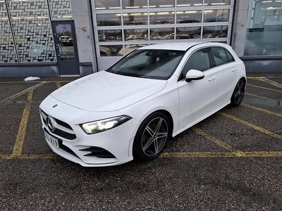 Valkoinen Käytetty 2018 Mercedes A200 AMG Viistoperä | 22 300 € (Hieman kallis)