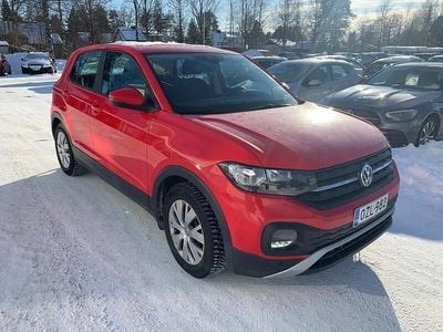 Käytetty VW T-Cross 116 HP (85 kW) 2020 Punainen Katumaasturi