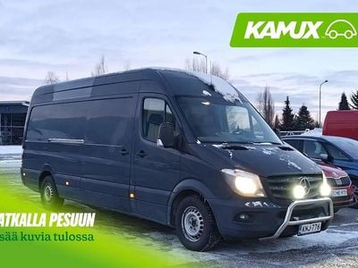 Käytetty Mercedes Sprinter 129 HP (94 kW) 2014 Hopea / harmaa