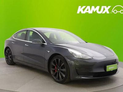 Harmaa Käytetty 2020 Tesla Model 3 Performance Sedan | 24 900 € (Perustarjous)