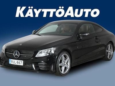 Käytetty Mercedes C200 AMG 184 HP (135 kW) 2021 Musta Coupe - kaksiovinen