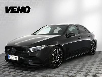 Musta Käytetty 2021 Mercedes A35 AMG Premium Plus Sedan | 47 800 €