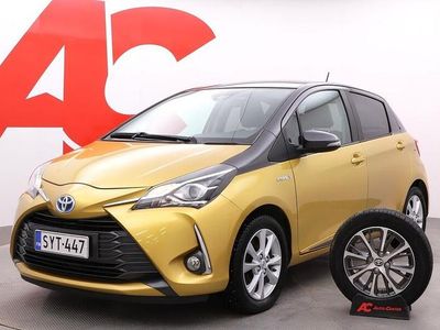 Keltainen Käytetty 2019 Toyota Yaris Hybrid Edition Viistoperä | 13 990 € (Kallis)