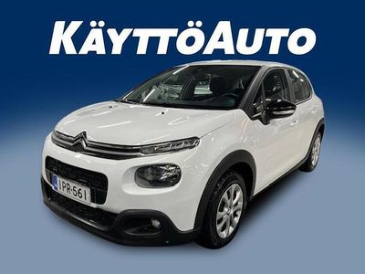 Valkoinen Käytetty 2019 Citroën C3 Feel Viistoperä | 9 990 € (Perustarjous)