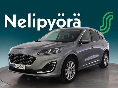 Solar silver Käytetty 2021 Ford Kuga Vignale Katumaasturi | 27 900 € (Hieman kallis)