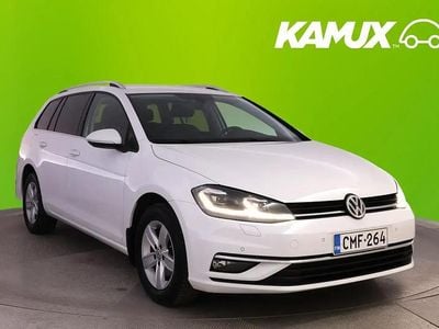 Valkoinen Käytetty 2019 VW Golf VII Highline Farmari | 15 940 €