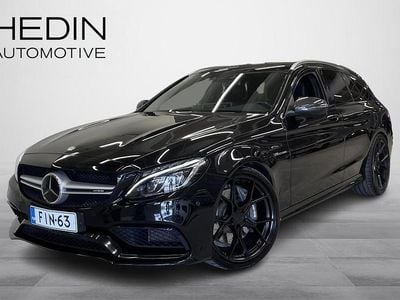 Musta Käytetty 2016 Mercedes C63 AMG AMG Farmari | 52 500 €