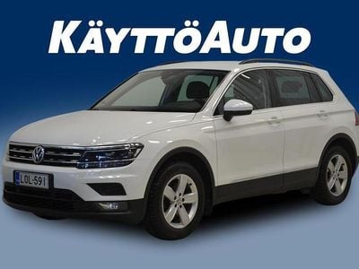 Käytetty VW Tiguan Comfortline 125 HP (91 kW) 2018 Valkoinen Katumaasturi