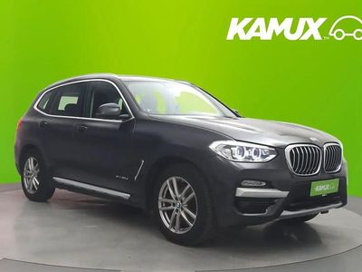 Hopea / harmaa Käytetty 2018 BMW X3 xLine Katumaasturi | 32 990 € (Kallis)