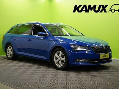 käytetty Skoda Superb Combi 2,0 TDI 150 Style BusinessLine // Kuolleen kulman varoitus / Webasto / Adapt. Vakkari / Canton