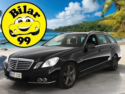 käytetty Mercedes E250 CDI BE T A *Vetokoukku / Kattoluukku / Vakionopeudensäädin / Navigointijärjestelmä* - *OSTA NYT, MAKSA KESÄKUUSSA!* -