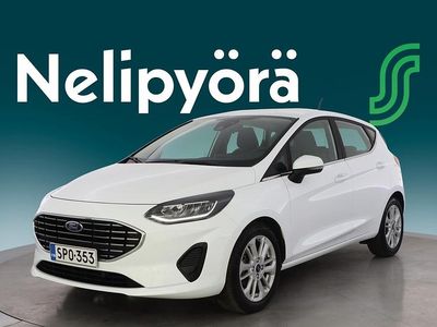 Käytetty Ford Fiesta Titanium 125 HP (91 kW) 2023 Frozen white Viistoperä