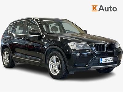 Käytetty BMW X3 184 HP (135 kW) 2011 Musta Katumaasturi