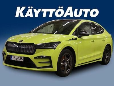 Käytetty Skoda Enyaq iV RS 219 kW (299 HP) 2023 Vihreä Katumaasturi