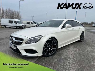 käytetty Mercedes CLS350 Clsd 4MATIC Farmari / AMG-Line / Multibeam / DTR + / Harman/Kardon / Pa-Lämmitin / Hierovat mui